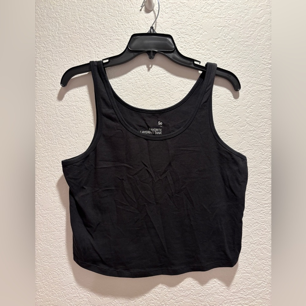 SO Classic Black Tank Top XXL